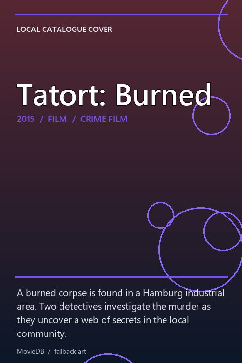 Tatort: Burned poster