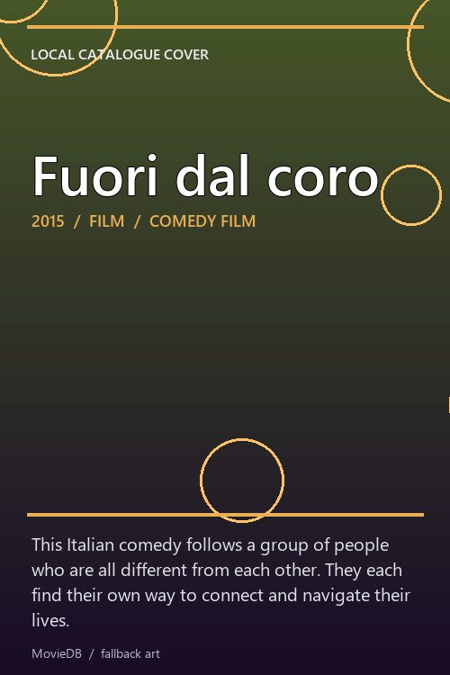 Fuori dal coro poster
