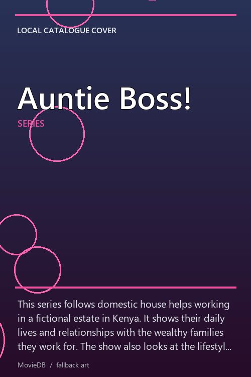 Auntie Boss! poster