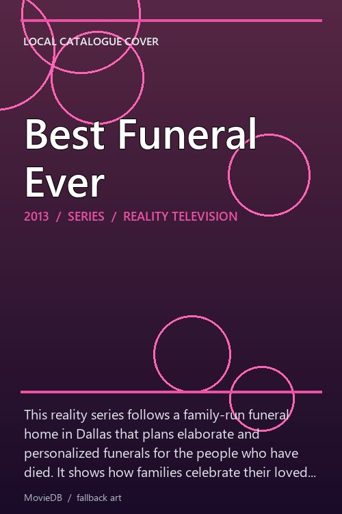 Best Funeral Ever poster