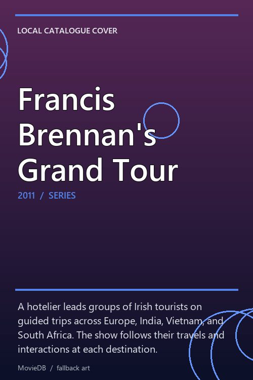 Francis Brennan's Grand Tour poster