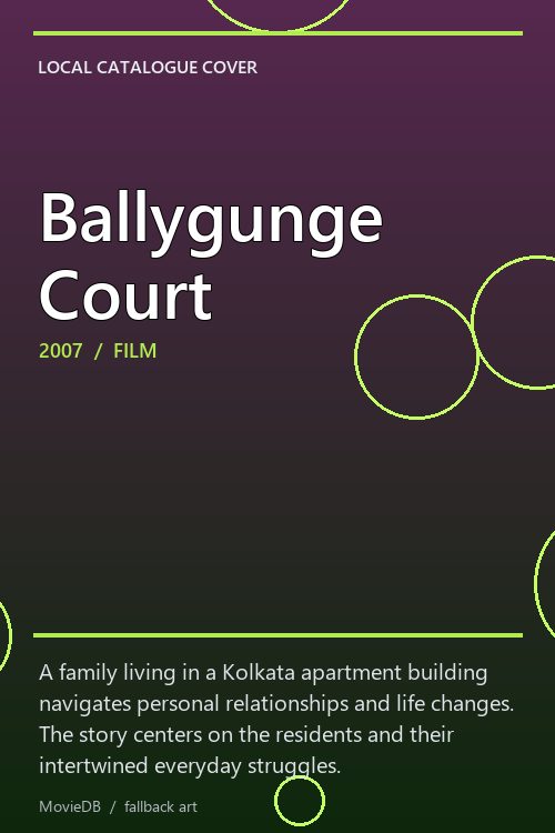 Ballygunge Court poster