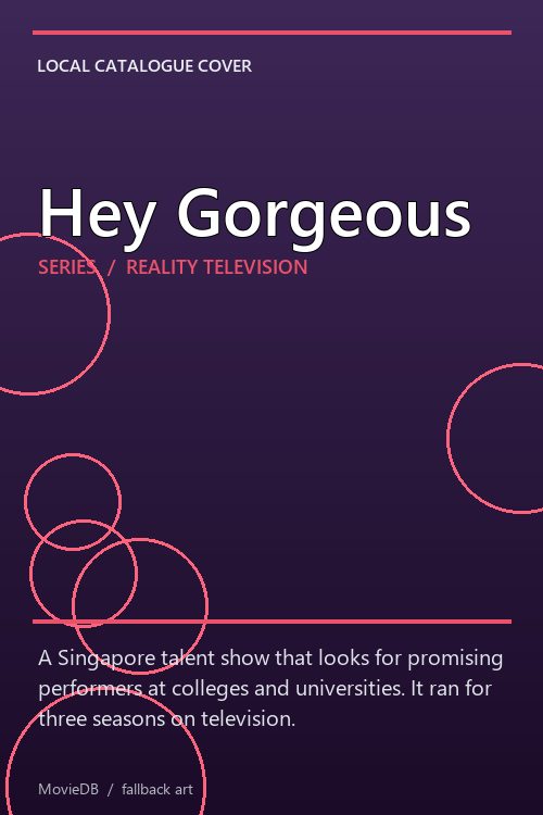 Hey Gorgeous poster