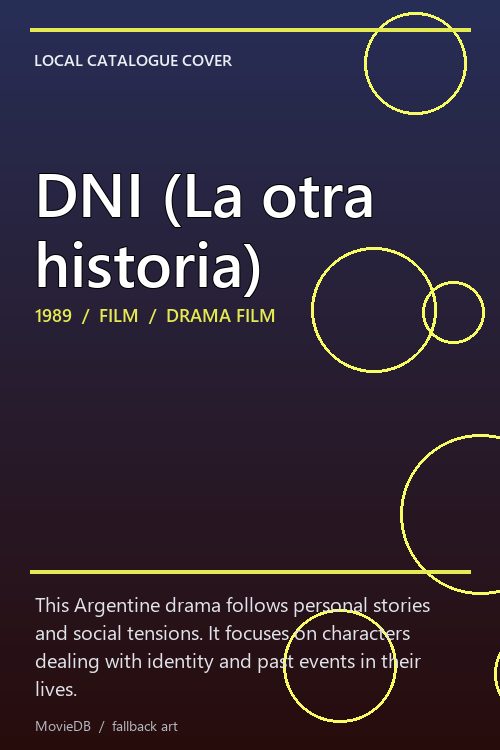 DNI (La otra historia) poster