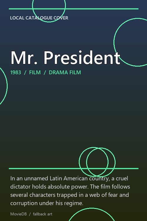Mr. President poster