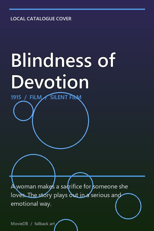 Blindness of Devotion poster