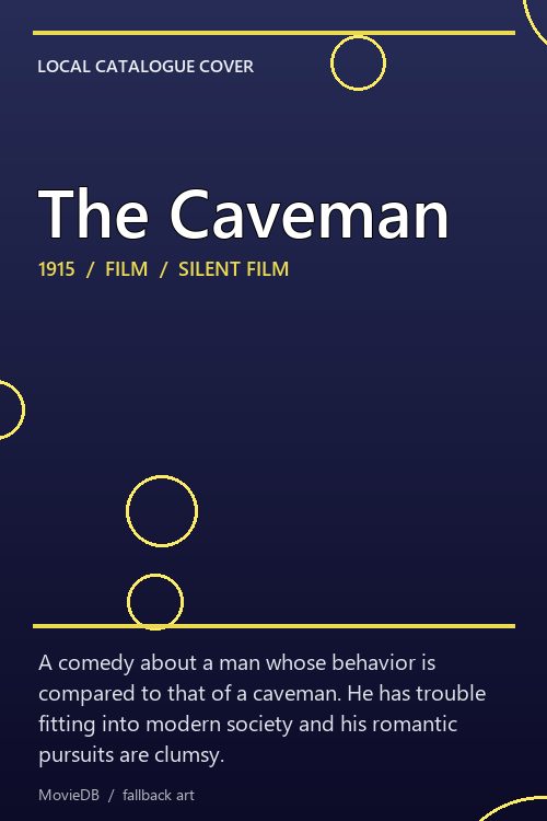 The Caveman poster