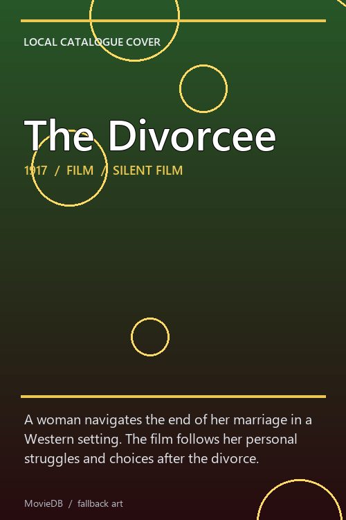 The Divorcee poster