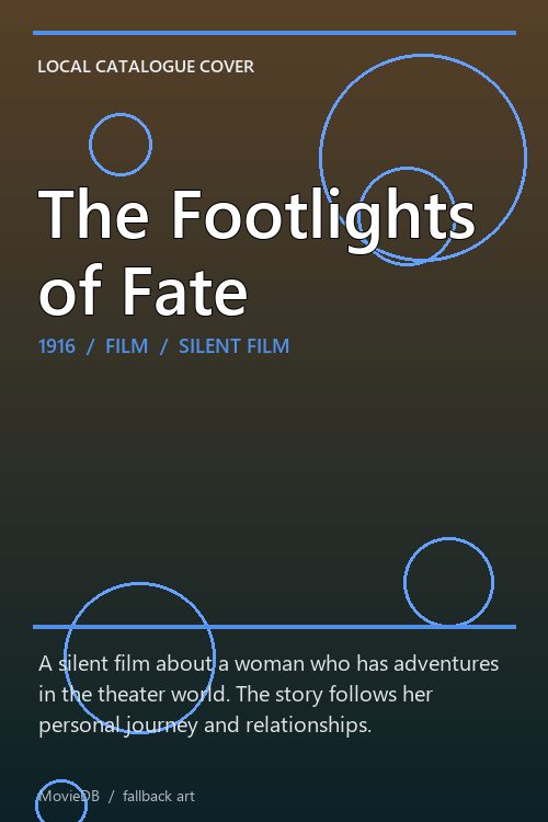 The Footlights of Fate poster