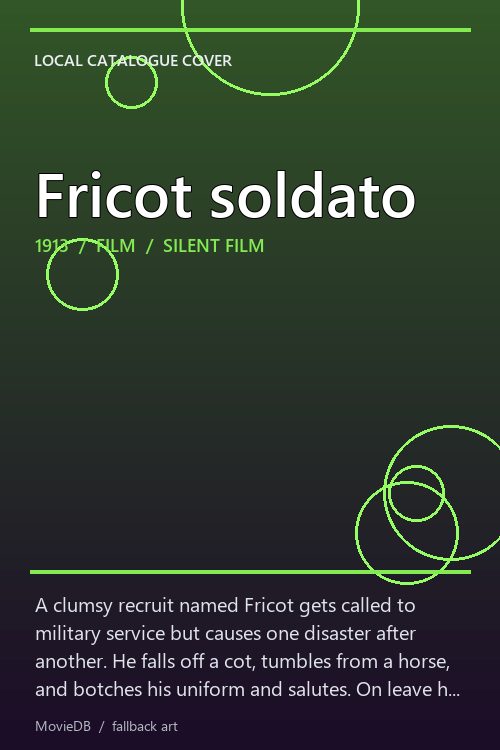 Fricot soldato poster
