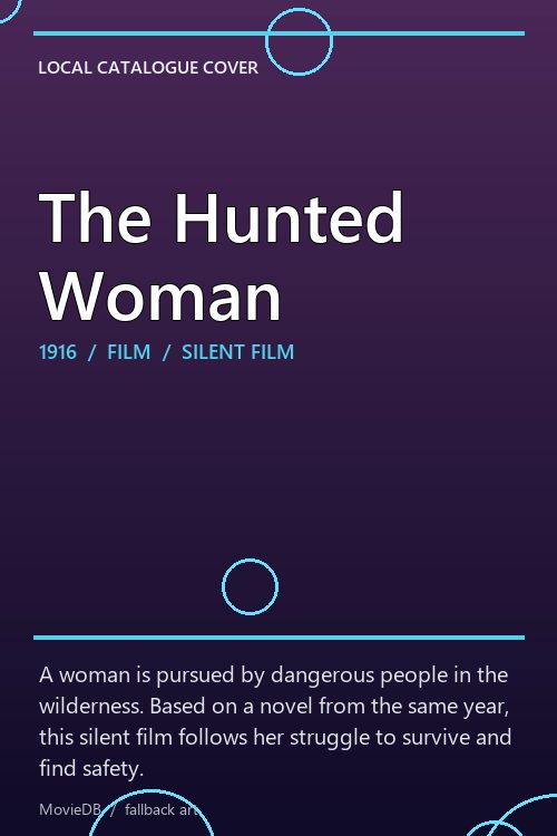 The Hunted Woman poster