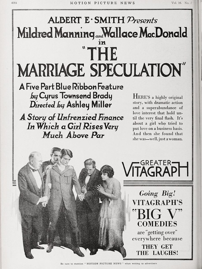 The Marriage Speculation poster