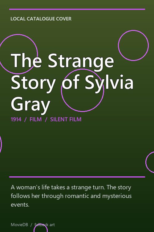 The Strange Story of Sylvia Gray poster