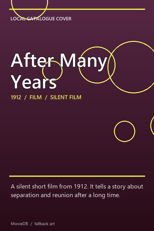 After Many Years poster