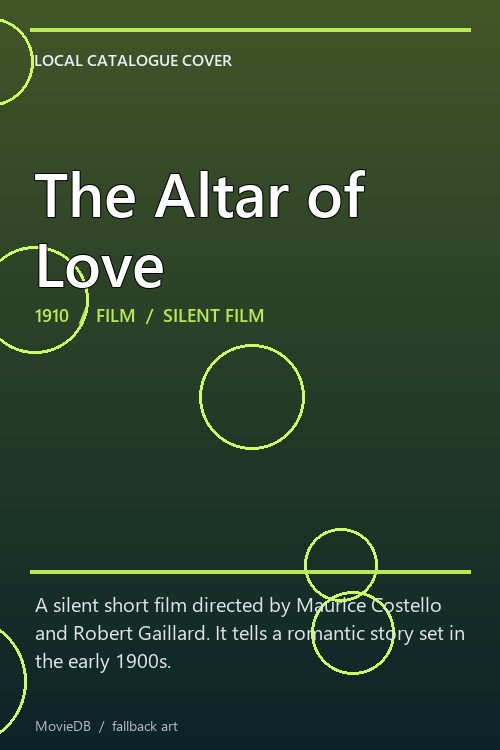 The Altar of Love poster