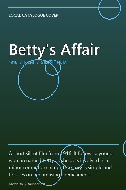 Betty's Affair poster