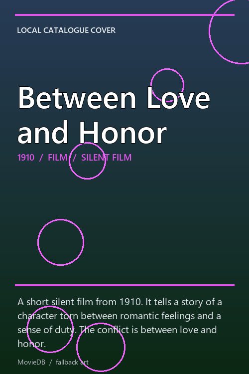 Between Love and Honor poster