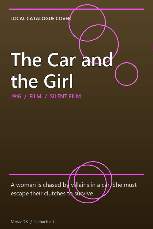The Car and the Girl poster