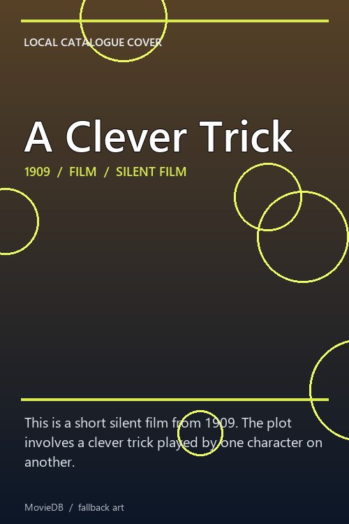 A Clever Trick poster