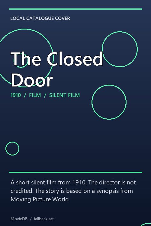 The Closed Door poster