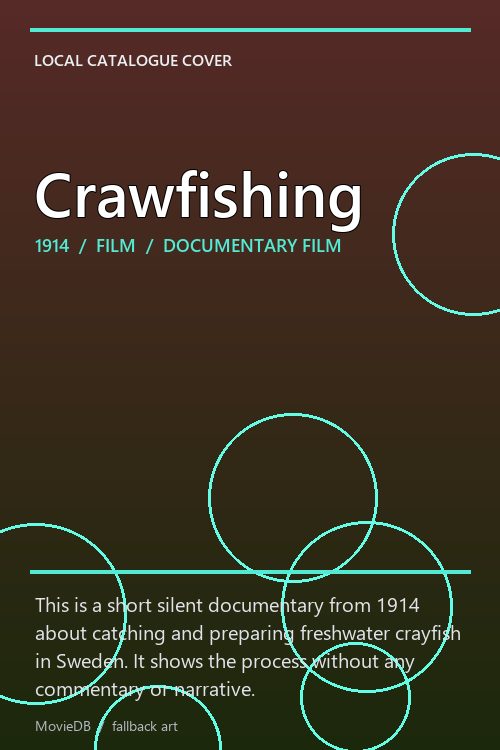 Crawfishing poster