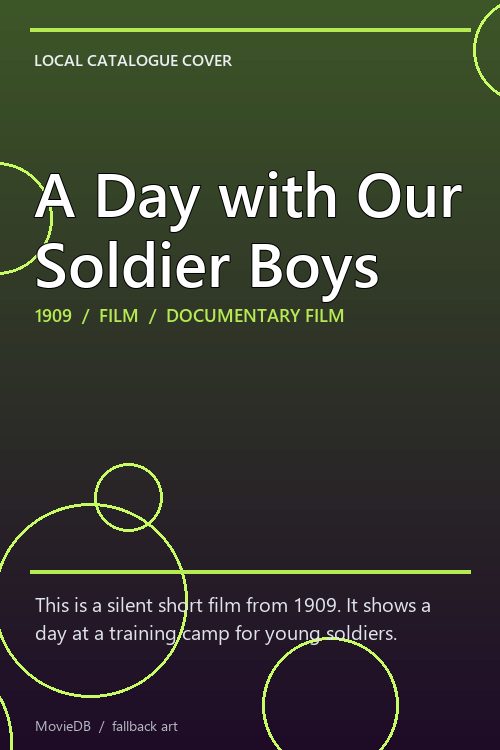 A Day with Our Soldier Boys poster