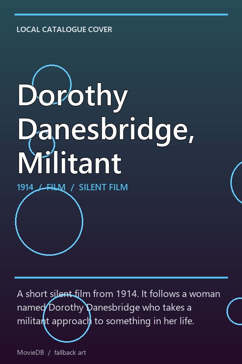 Dorothy Danesbridge, Militant poster