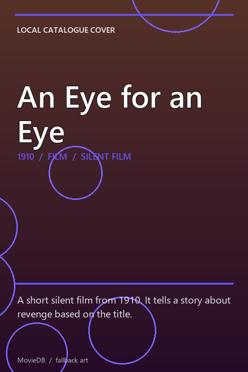 An Eye for an Eye poster