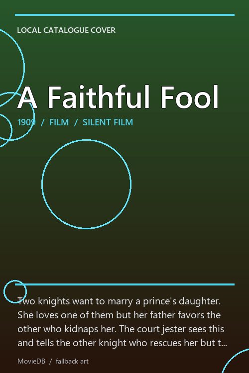 A Faithful Fool poster