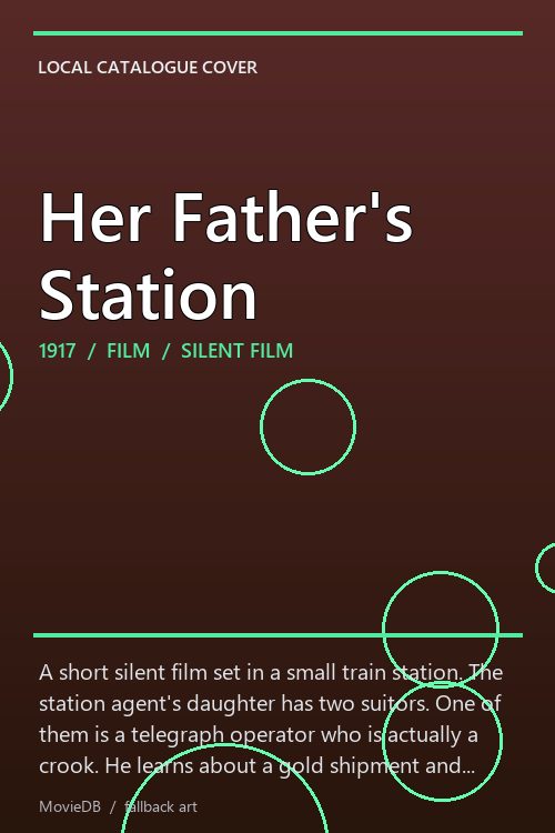 Her Father's Station poster