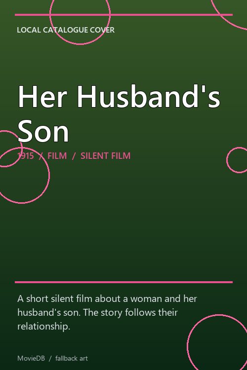 Her Husband's Son poster