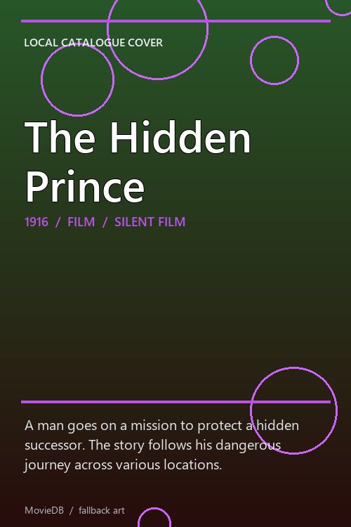 The Hidden Prince poster