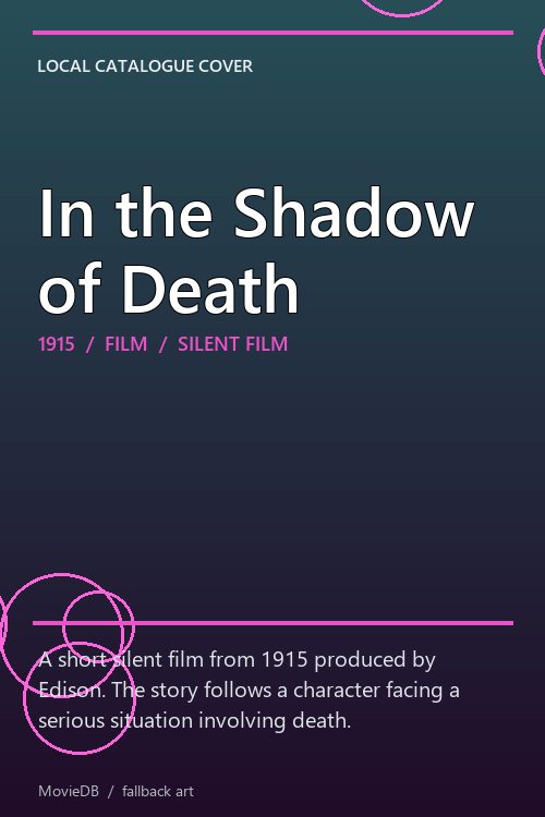 In the Shadow of Death poster