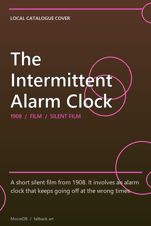 The Intermittent Alarm Clock poster