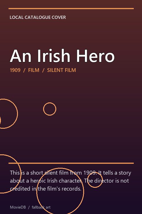 An Irish Hero poster