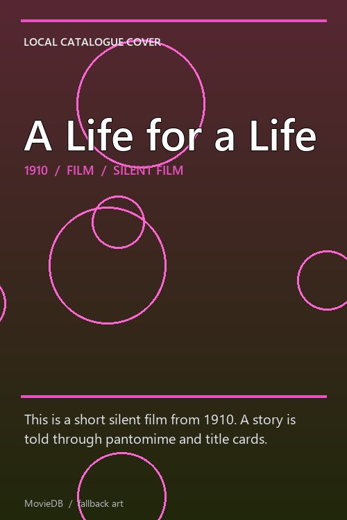 A Life for a Life poster