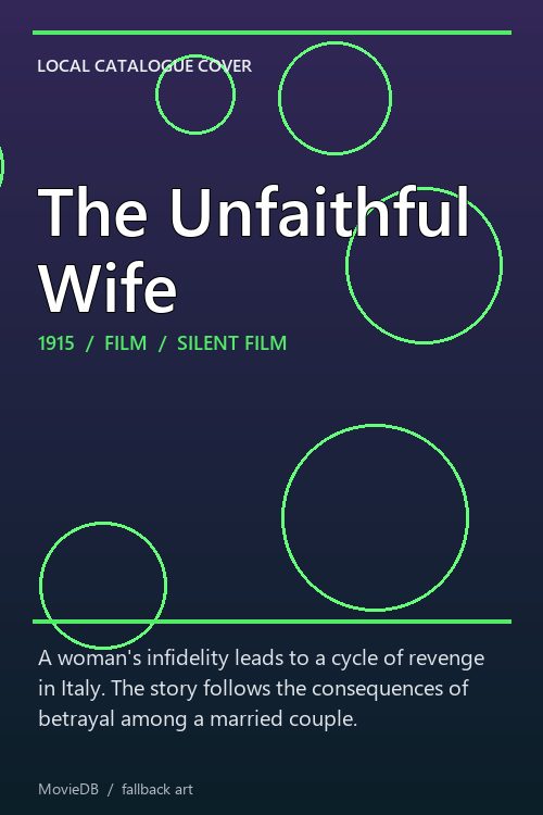 The Unfaithful Wife poster