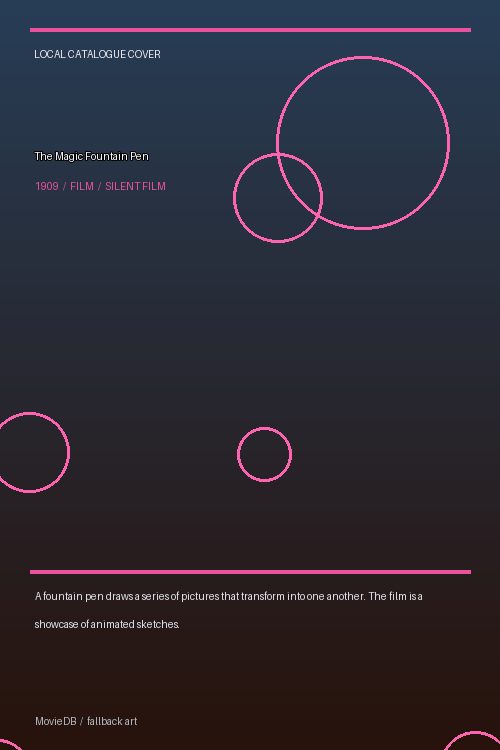 The Magic Fountain Pen poster