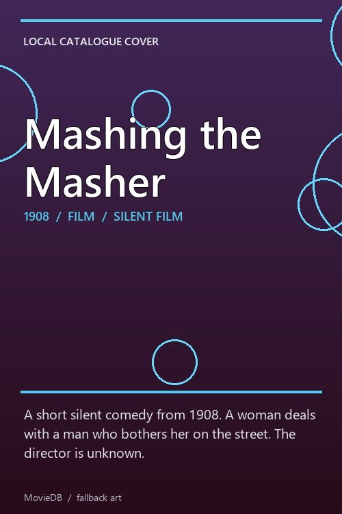 Mashing the Masher poster