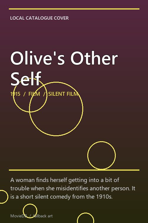 Olive's Other Self poster