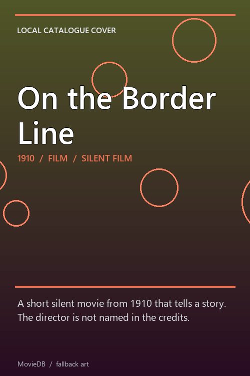 On the Border Line poster