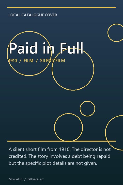 Paid in Full poster