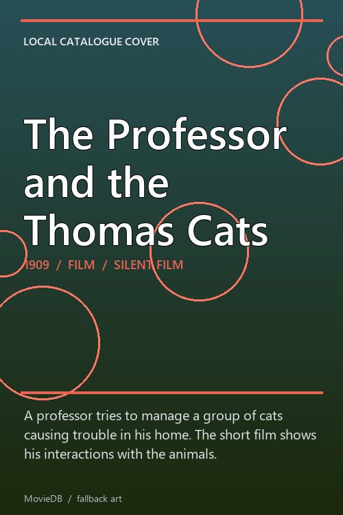 The Professor and the Thomas Cats poster