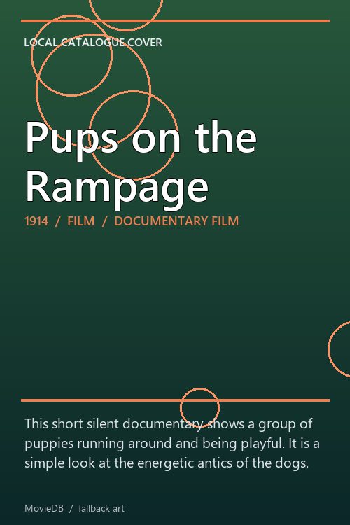 Pups on the Rampage poster