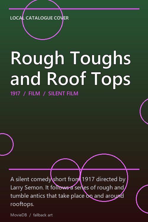 Rough Toughs and Roof Tops poster