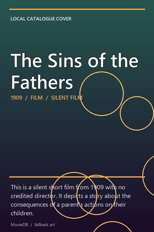 The Sins of the Fathers poster