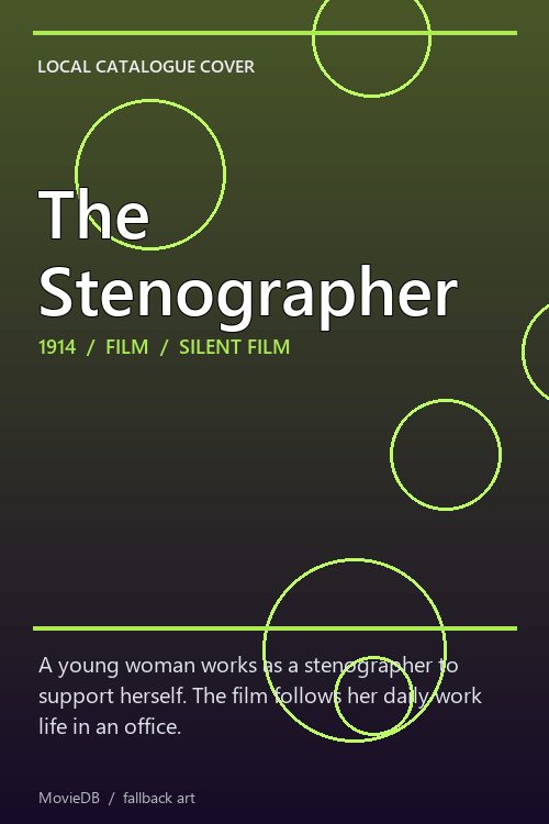 The Stenographer poster