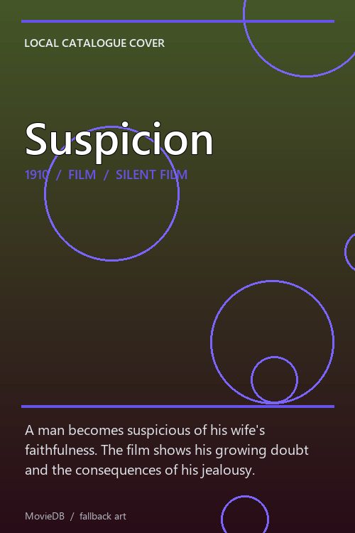 Suspicion poster