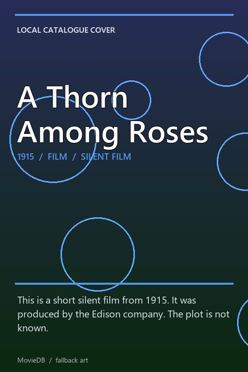 A Thorn Among Roses poster
