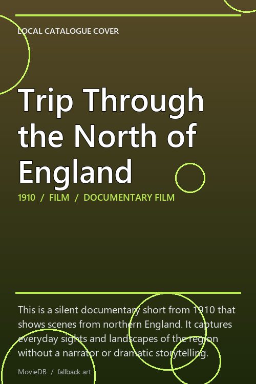 Trip Through the North of England poster